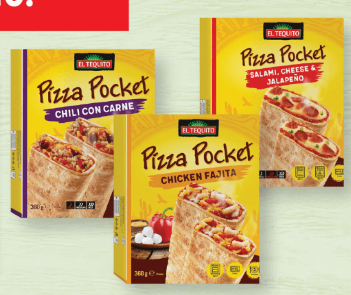 El Tequito Pica žepek 360 g - Akcija v trgovini Lidl