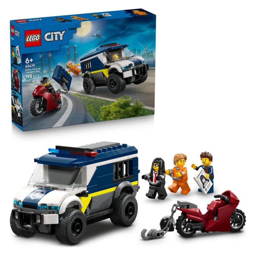 LEGO Policijsko vozilo za prevoz zapornikov 258 pcs - Akcija v trgovini Mercator