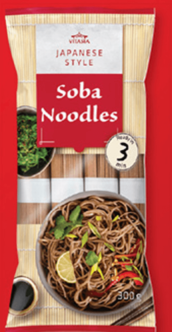 VITASIA Rezanci „Soba" 300 g - Akcija u trgovini Lidl