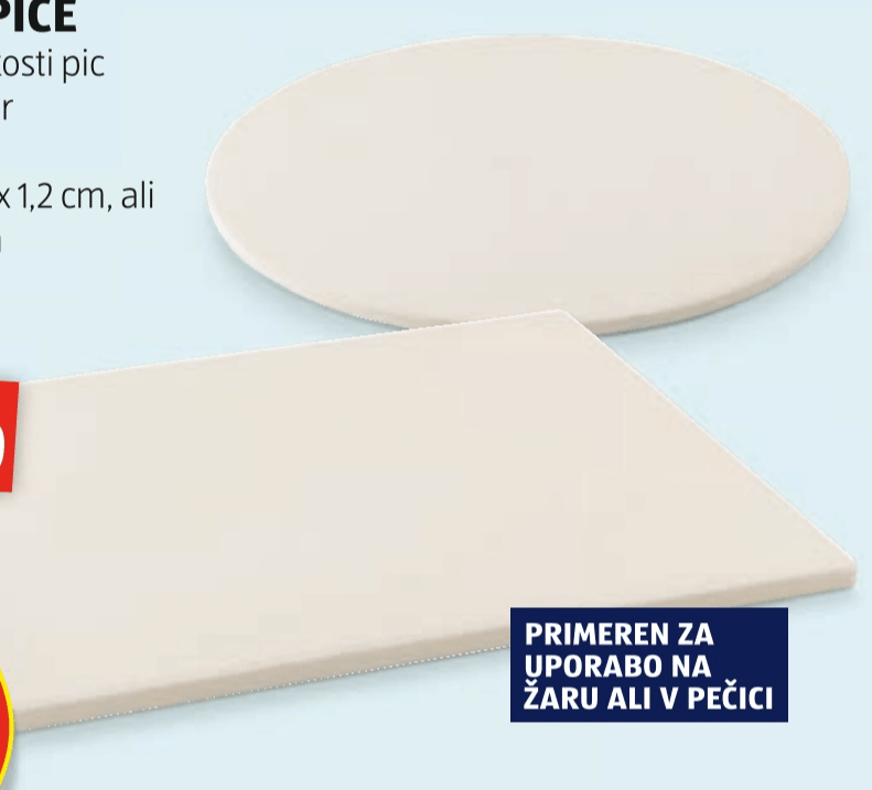 BBQ Kamen za peko pice - Akcija v trgovini Hofer