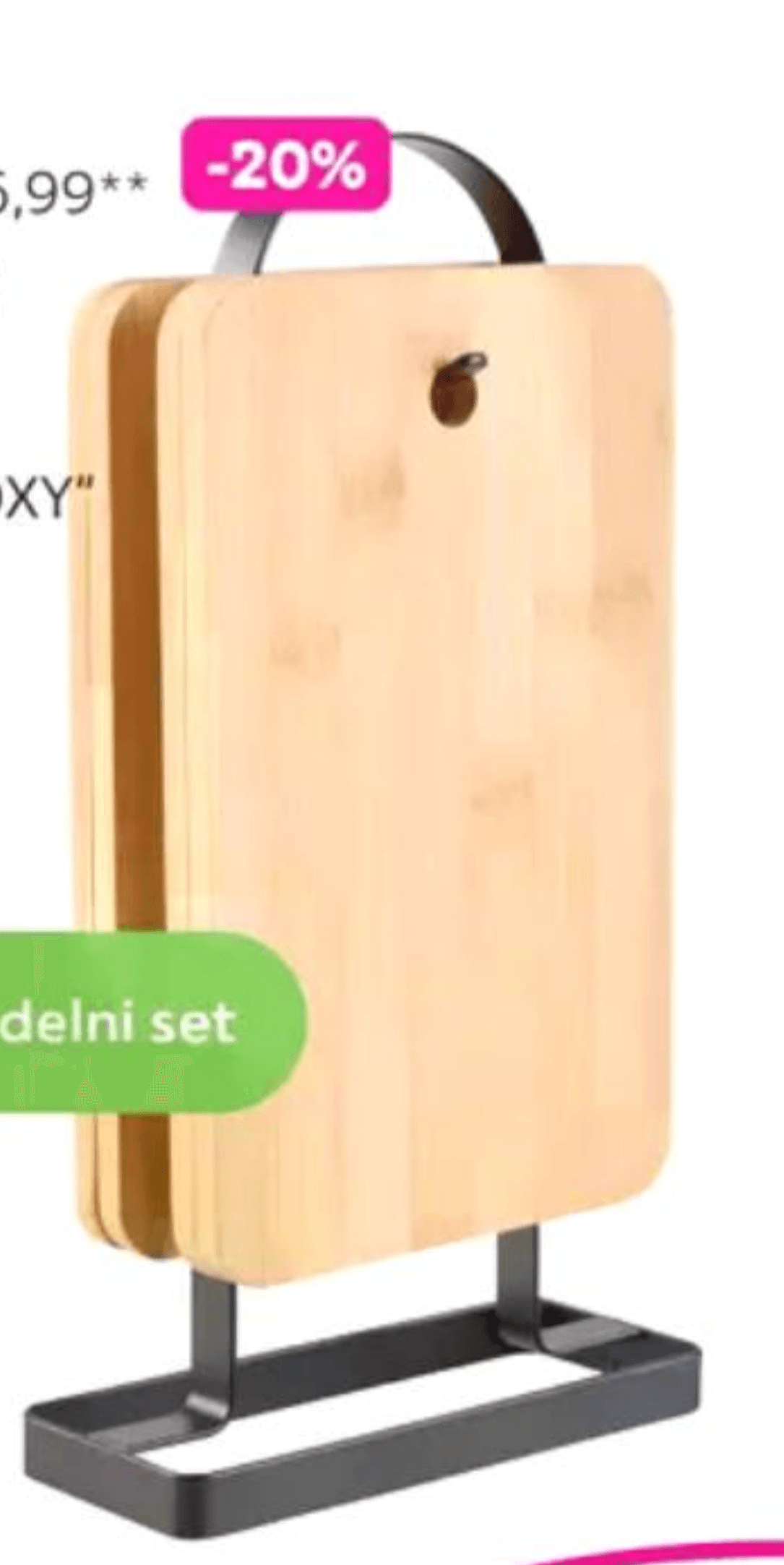 Deske „ROXY" 5-delni set - Akcija v trgovini Mömax