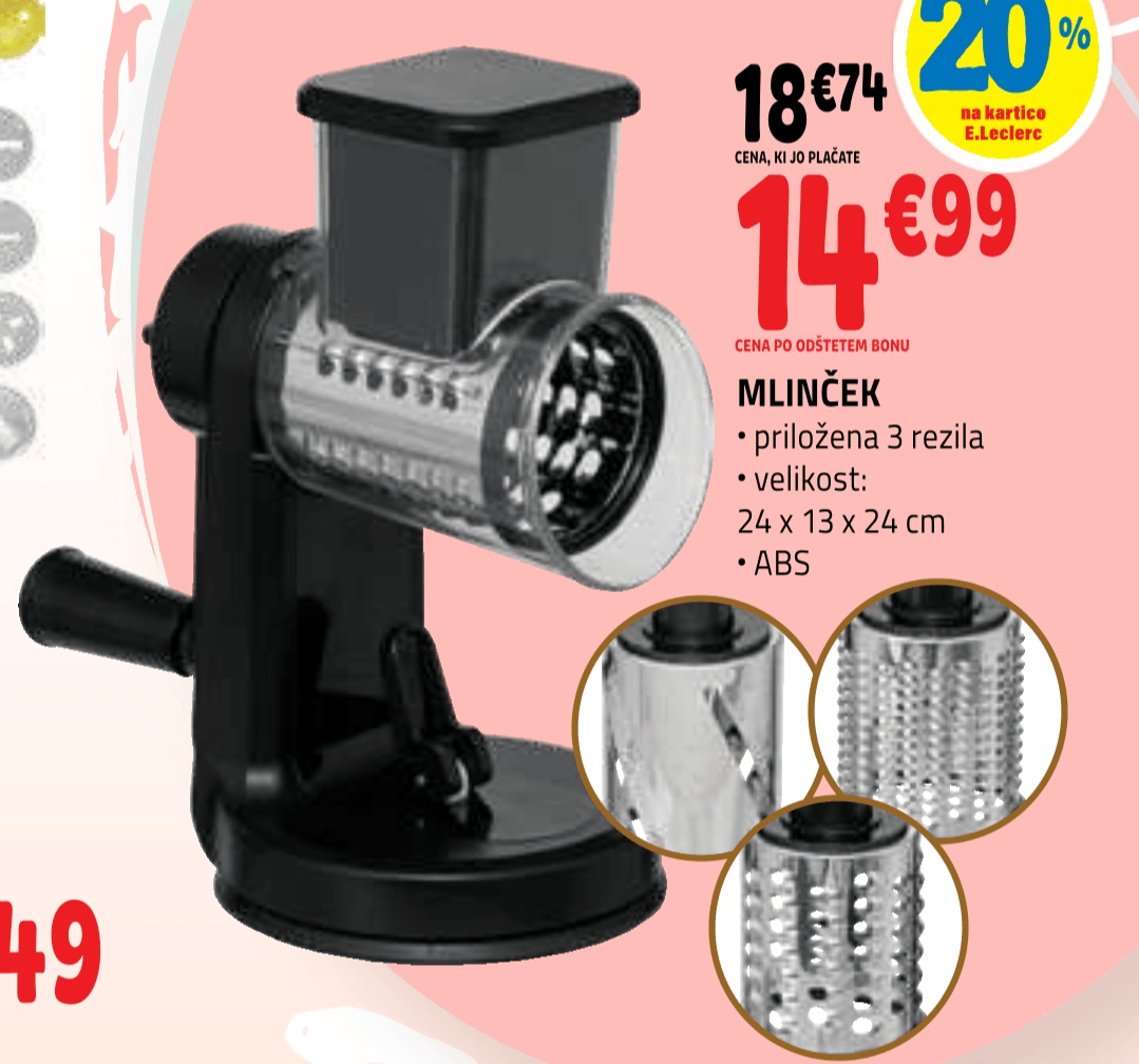 Mlinček - Akcija v trgovini E.Leclerc