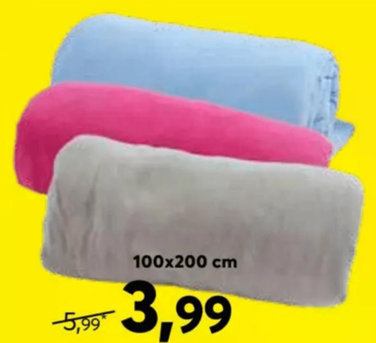 Napenjalna rjuha 100x200 cm - Akcija v trgovini Dipo