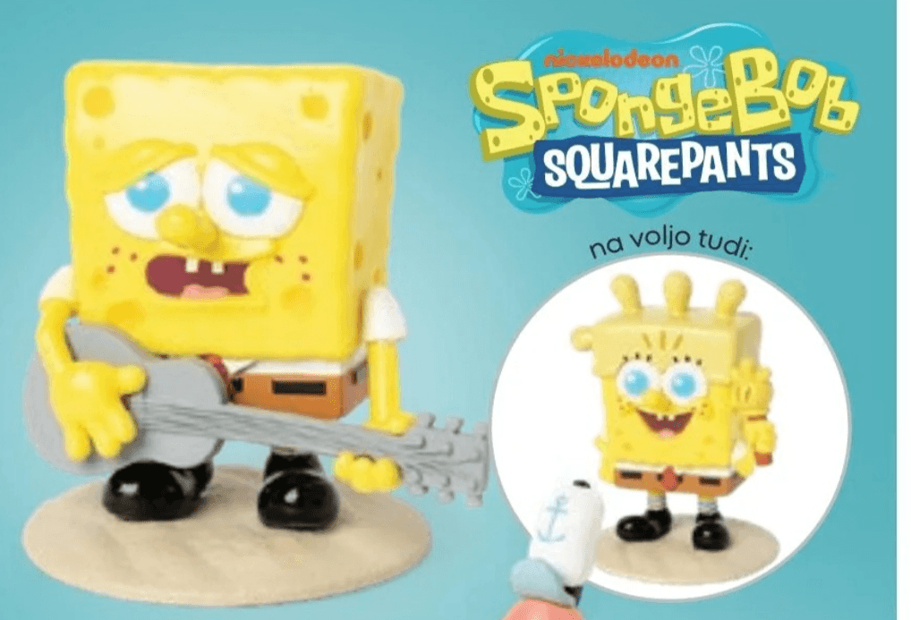SpongeBob Figurica - Akcija v trgovini Pepco