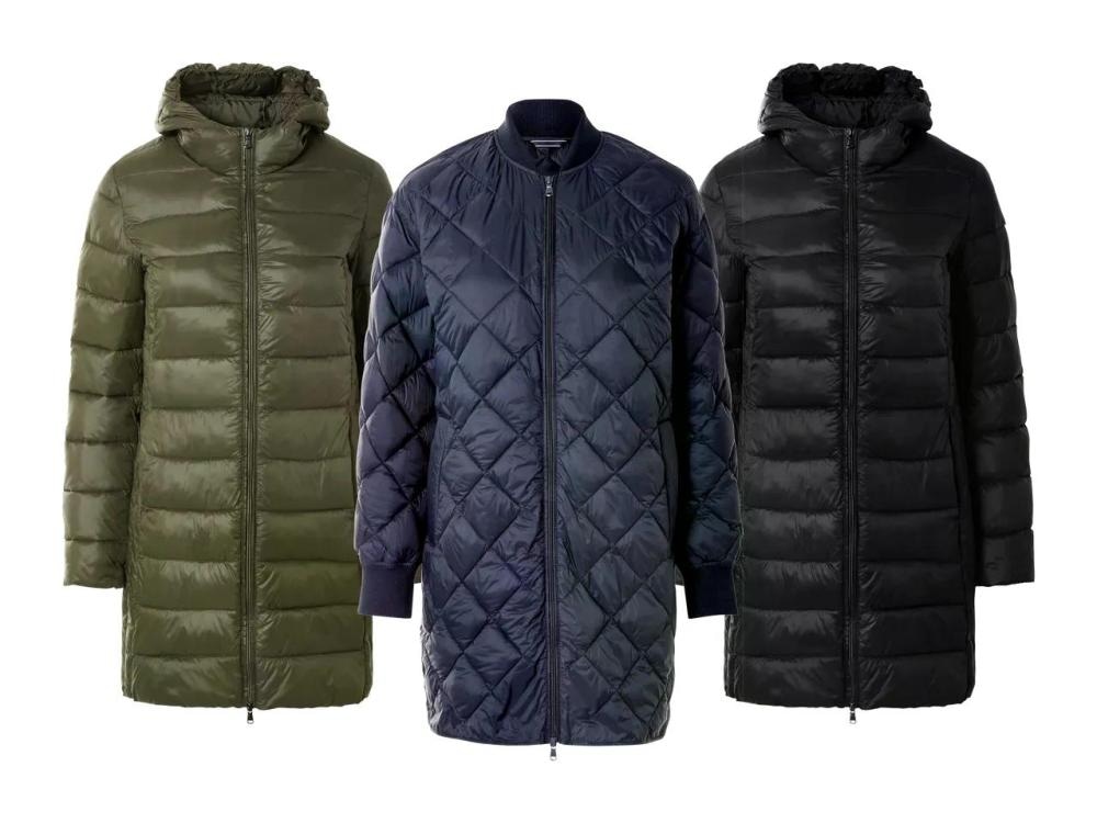 Ženski prešit plašč esmara - Akcija v trgovini Lidl