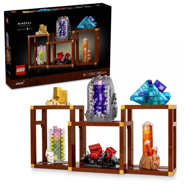 Zbirka Mineralov Lego - Akcija v trgovini Spar