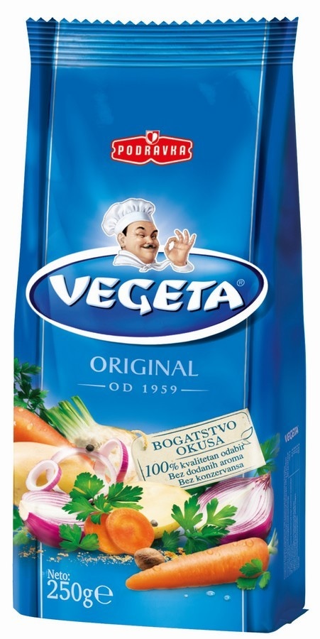 Dodatek jedem Vegeta 250 g Podravka - Akcija v trgovini Mercator