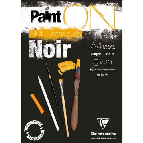 Skicirni blok Paint On 20 listov, 250 g Akcija v trgovini E.Leclerc