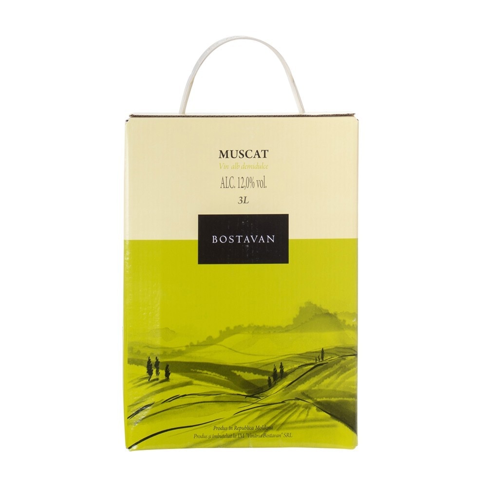 Vino Bostavan Cabernet Sauvignon, Chardonnay, Muscat 3 l - Akcija v trgovini Pevex