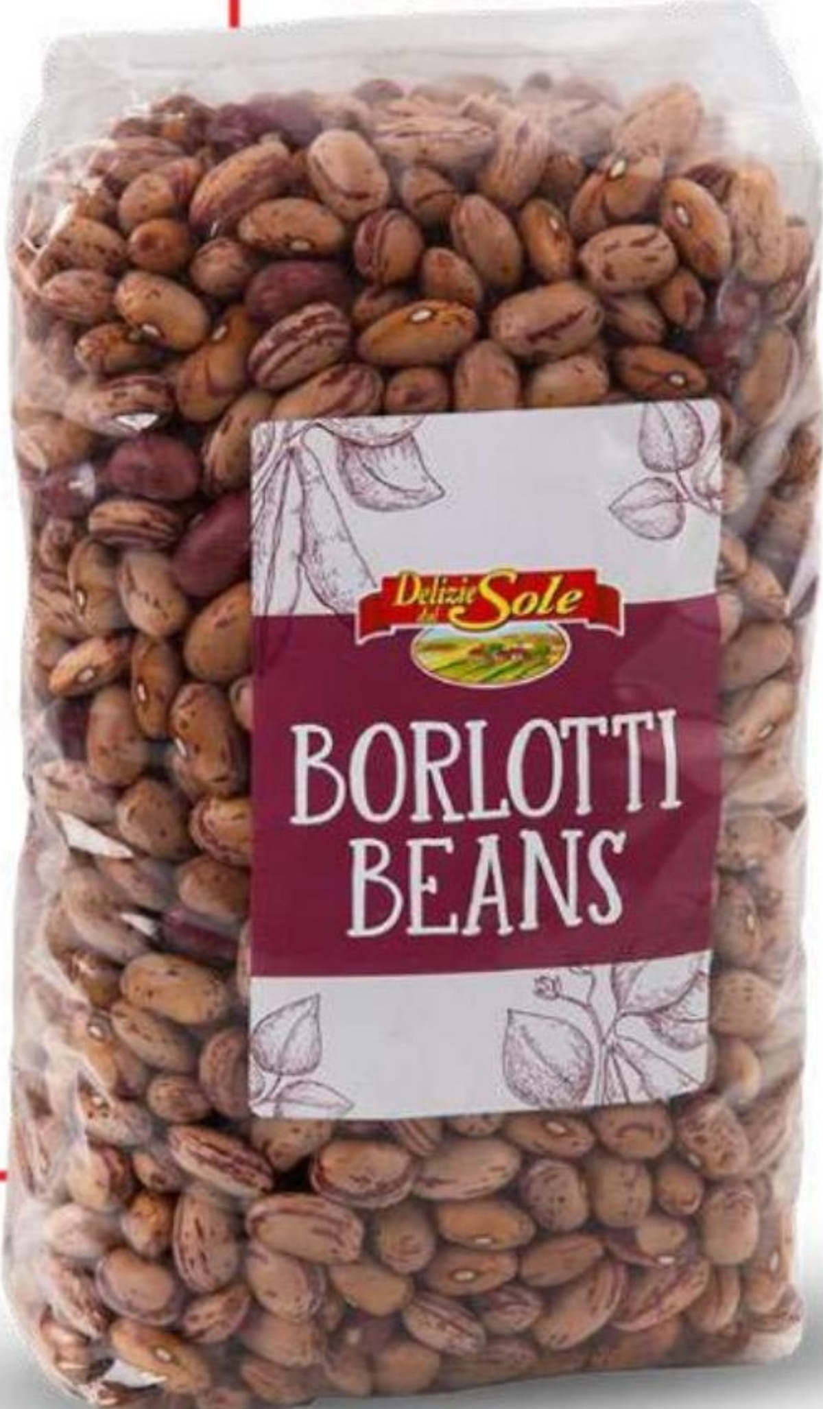 Fižol Borlotti 1 kg Delizi Sole - Akcija v trgovini Eurospin