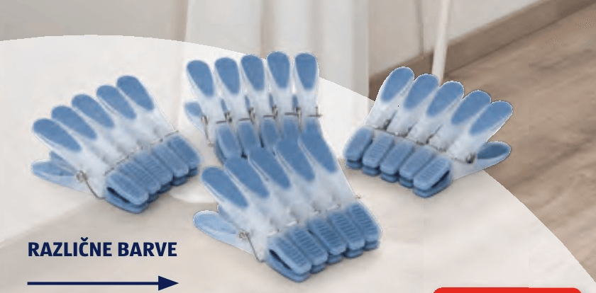 Ščipalke za obešanje perila - Akcija v trgovini Hofer