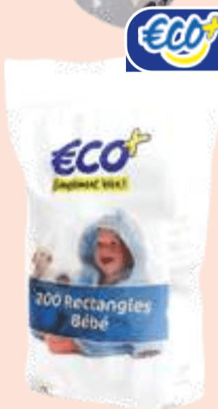 Krpice za umivanje in nego 200/1 ECO+ - Akcija v trgovini E.Leclerc