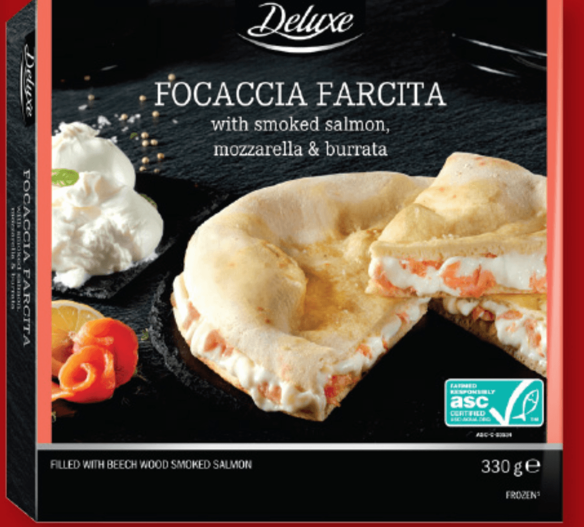 Deluxe Focaccia Farcita 330 g - Akcija v trgovini Lidl
