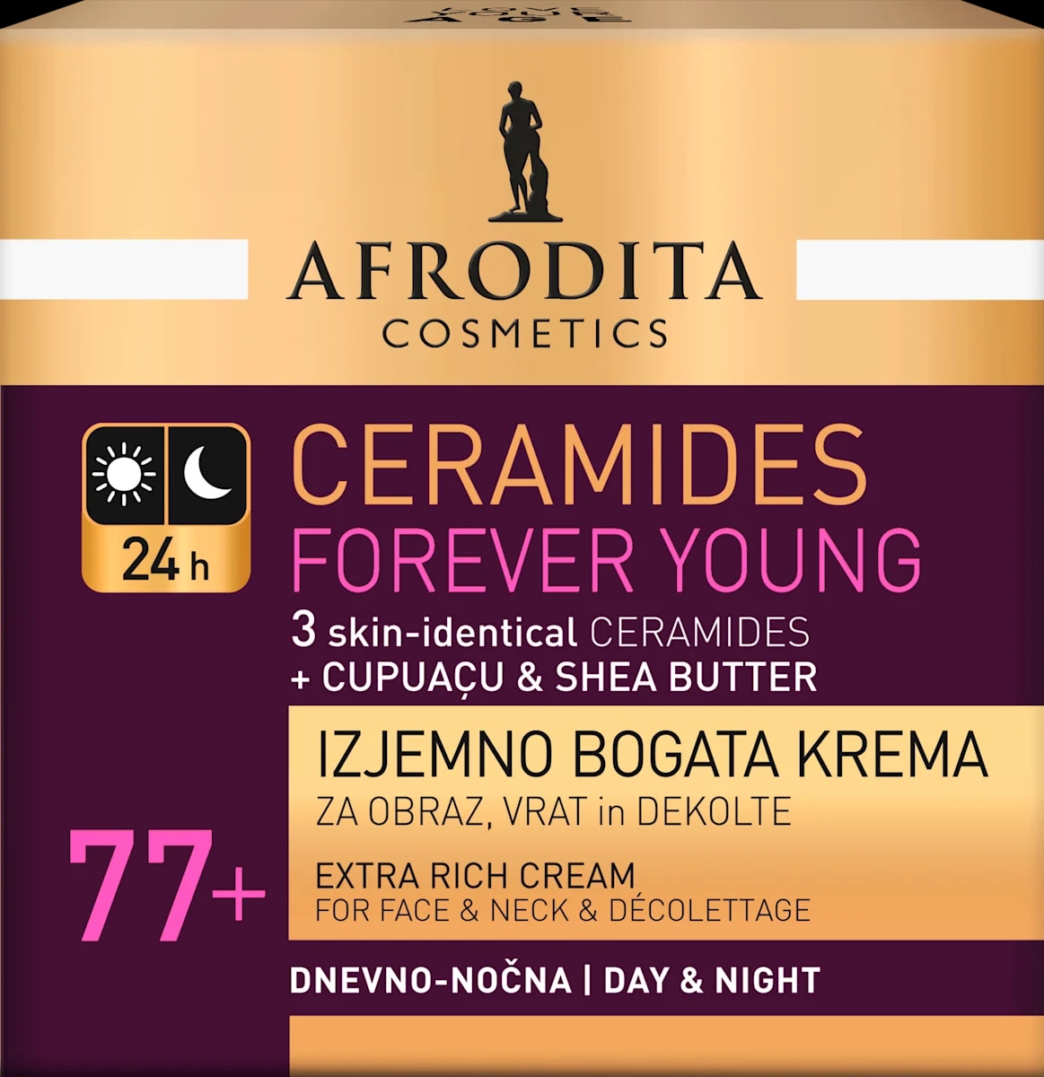 Kozmetika Afrodita Ceramidi Forever Young Krema za obraz 50 ml - Akcija v trgovini Tuš