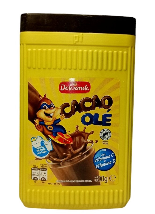 Dolciando Pripravek za kakavov napitek 800 g - Akcija v trgovini Eurospin