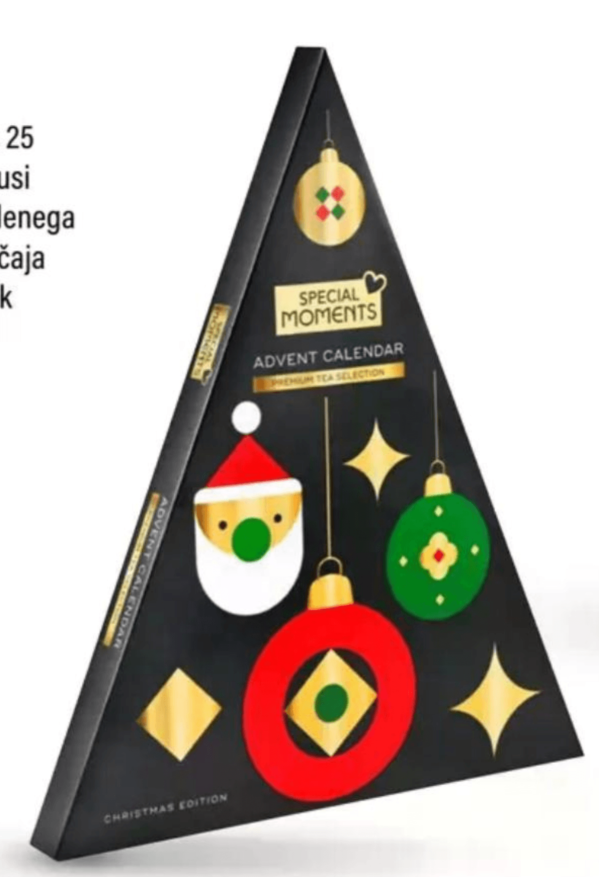 Adventni koledar s čajem Special Moments 25 x 2g - Akcija v trgovini Mercator