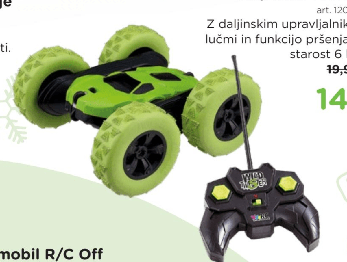 RC HAPPY PEOPLE Avto na daljinsko vodenje - Akcija v trgovini Baby Center