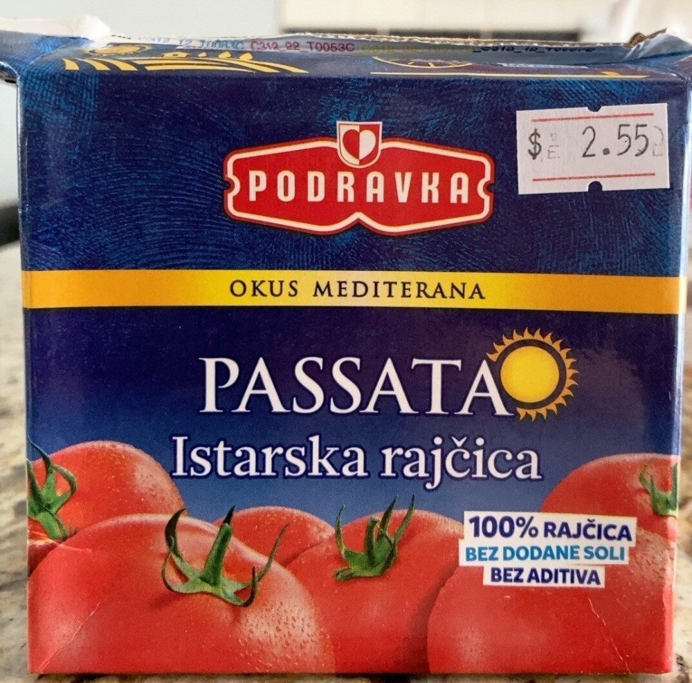 Podravka pasiran paradižnik Istarska rajčica 500 g Akcija v trgovini Tuš