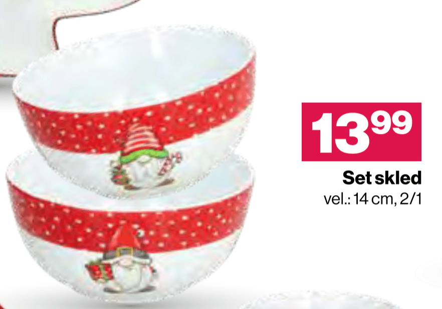 Set skled 2/1 - Akcija v trgovini Mercator