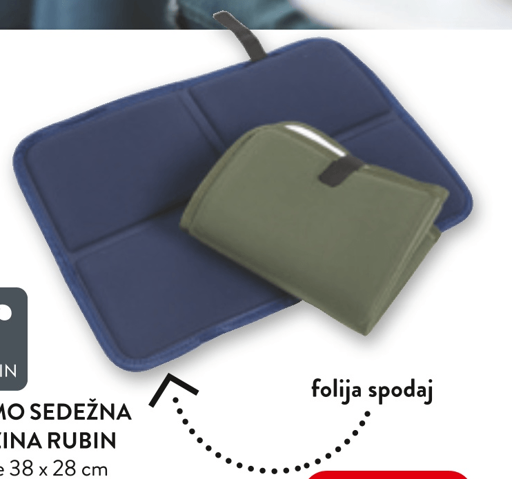 Termo sedežna blazina Rubin - Akcija v trgovini Spar