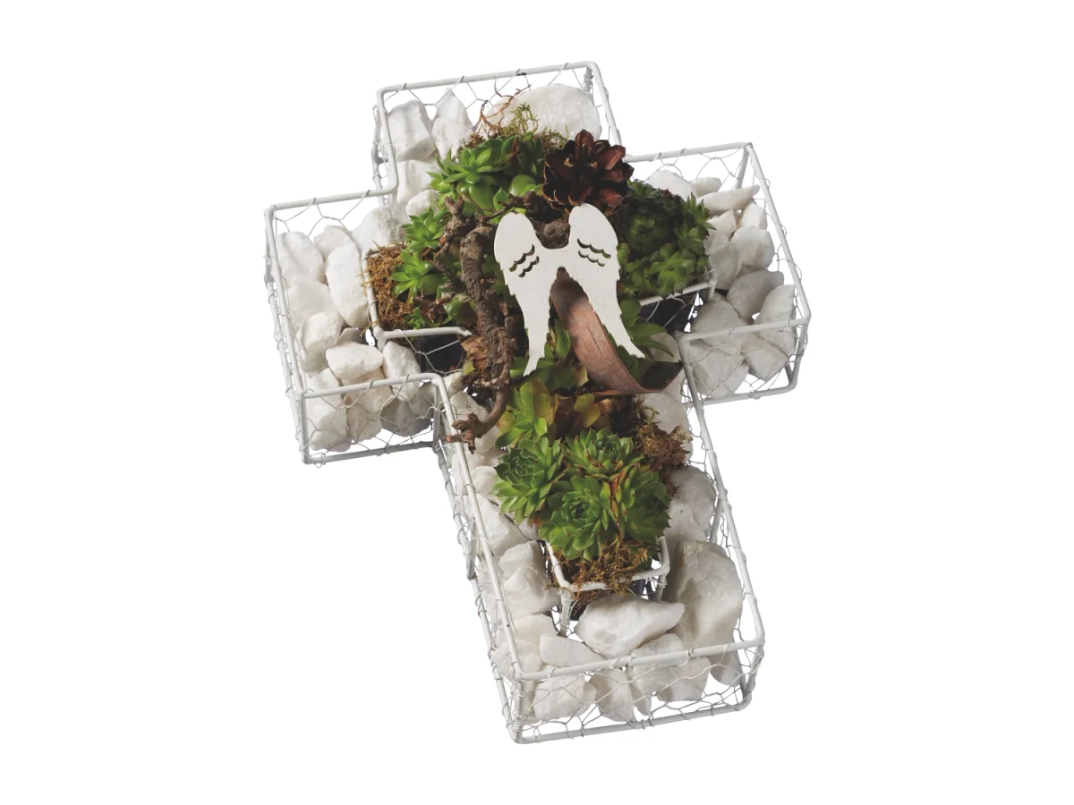 Ekskluzivni nagrobni aranžma - Akcija v trgovini Lidl