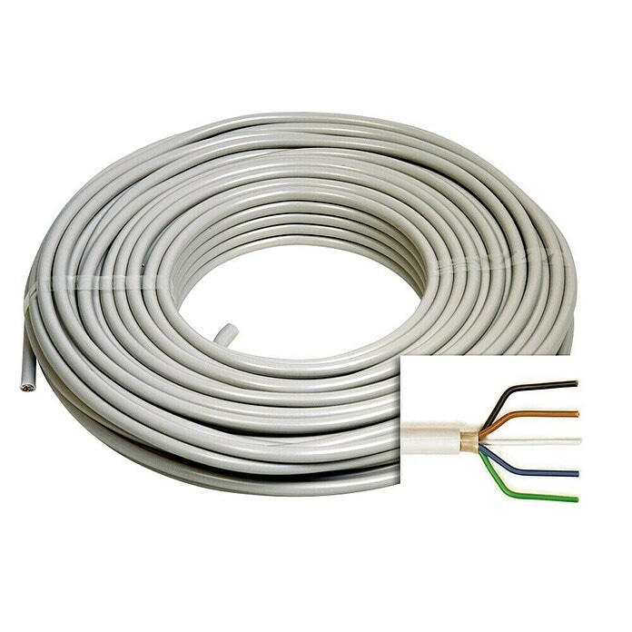 Kabel 'NYM-J' siv 50 m - Akcija v trgovini Bauhaus