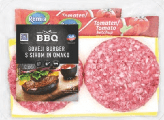 BBQ Goveji Burger 400 g Celjske mesnine - Akcija v trgovini Hofer