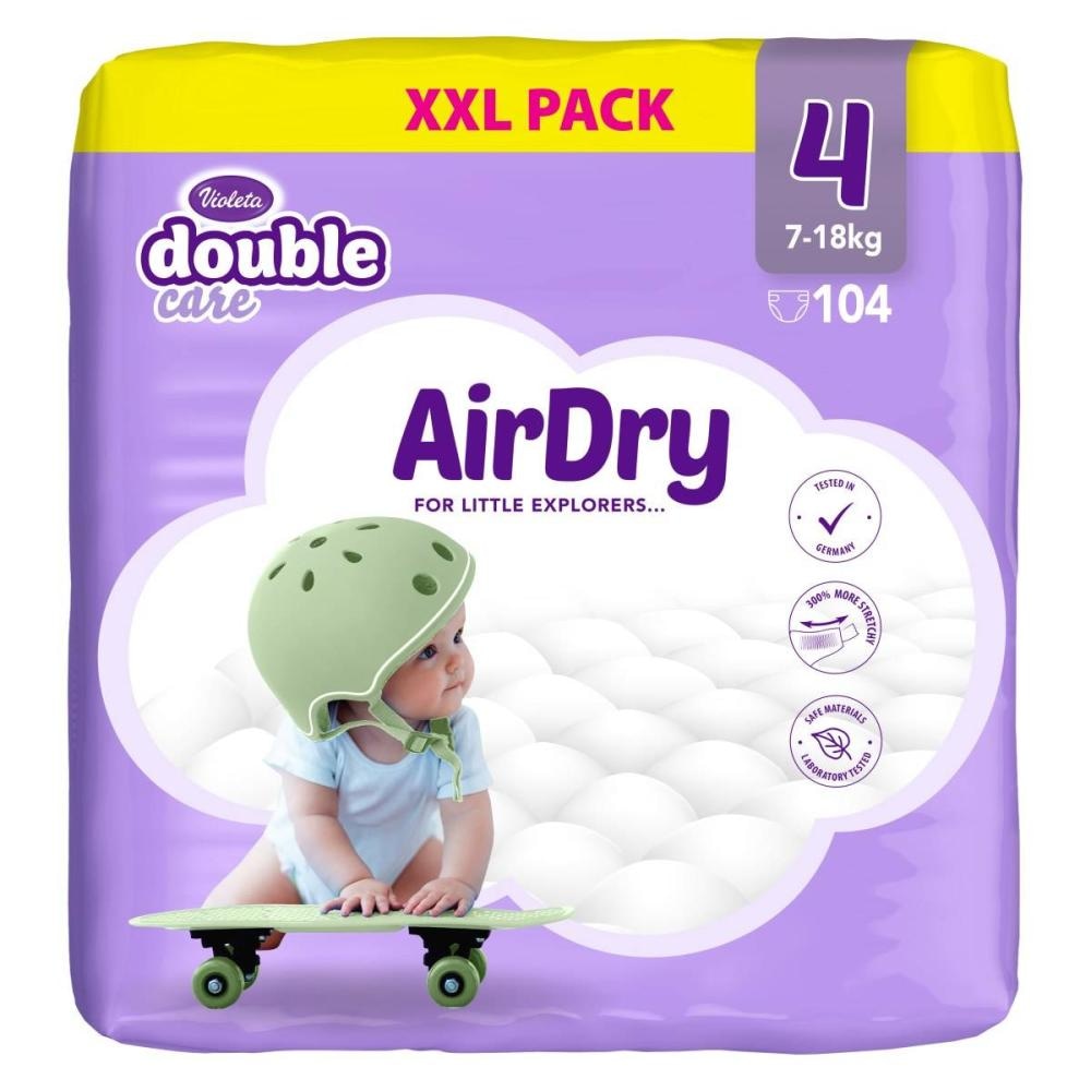 Violeta Double Care AirDry plenice 4 60 kosov - Akcija v trgovini Dm