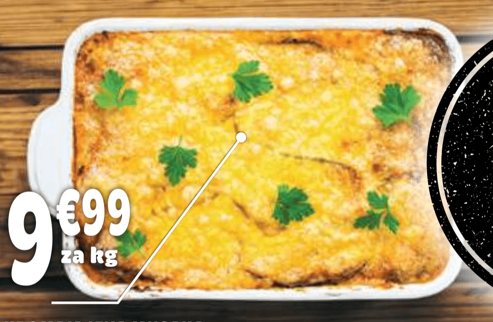 Krompirjeva musaka - Akcija v trgovini E.Leclerc