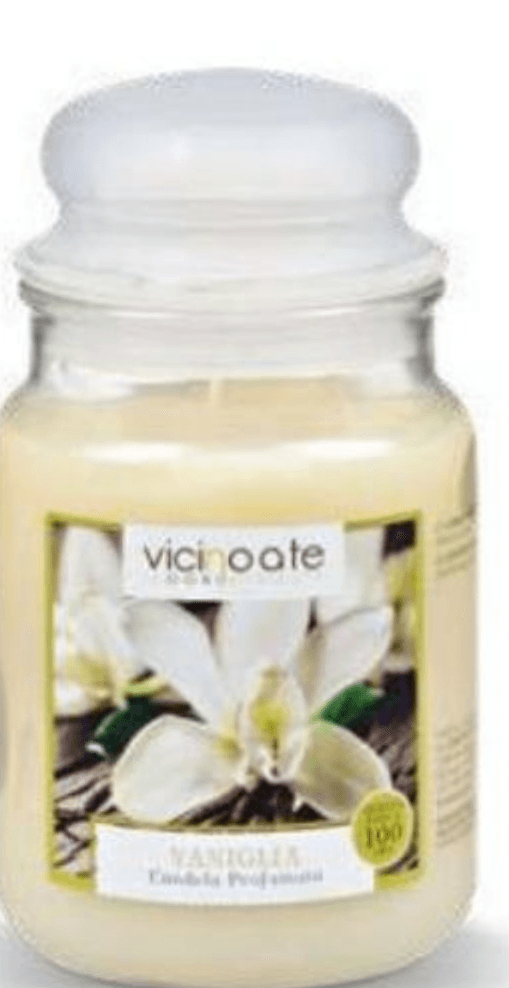 Velika dišeča sveča Vicinoate - Akcija v trgovini Eurospin