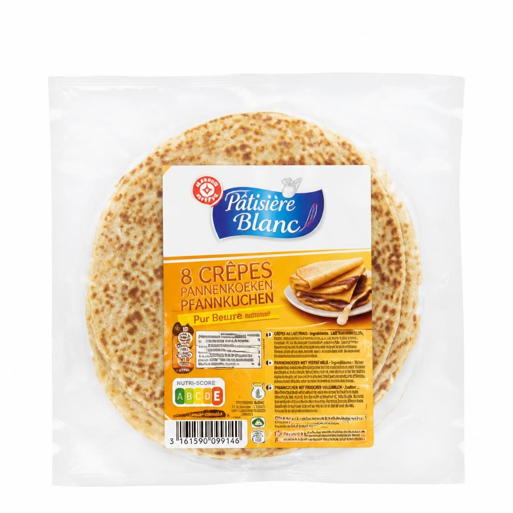 Palačinke 8/1 Blanc 400 g - Akcija v trgovini E.Leclerc