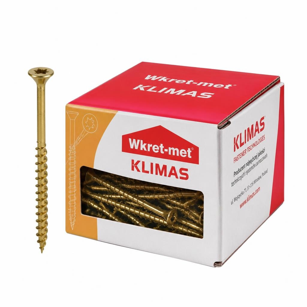 Vijaki za lesne konstrukcije WKCP 8 mm x 140 mm Wkret-met KLIMAS - Akcija v trgovini Jager