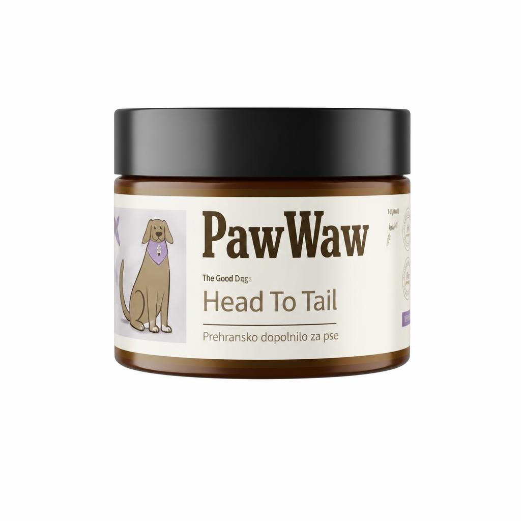 PawWaw The Good Dogs Head To Tail prehransko dopolnilo za pse 150 g - Akcija v trgovini Dm