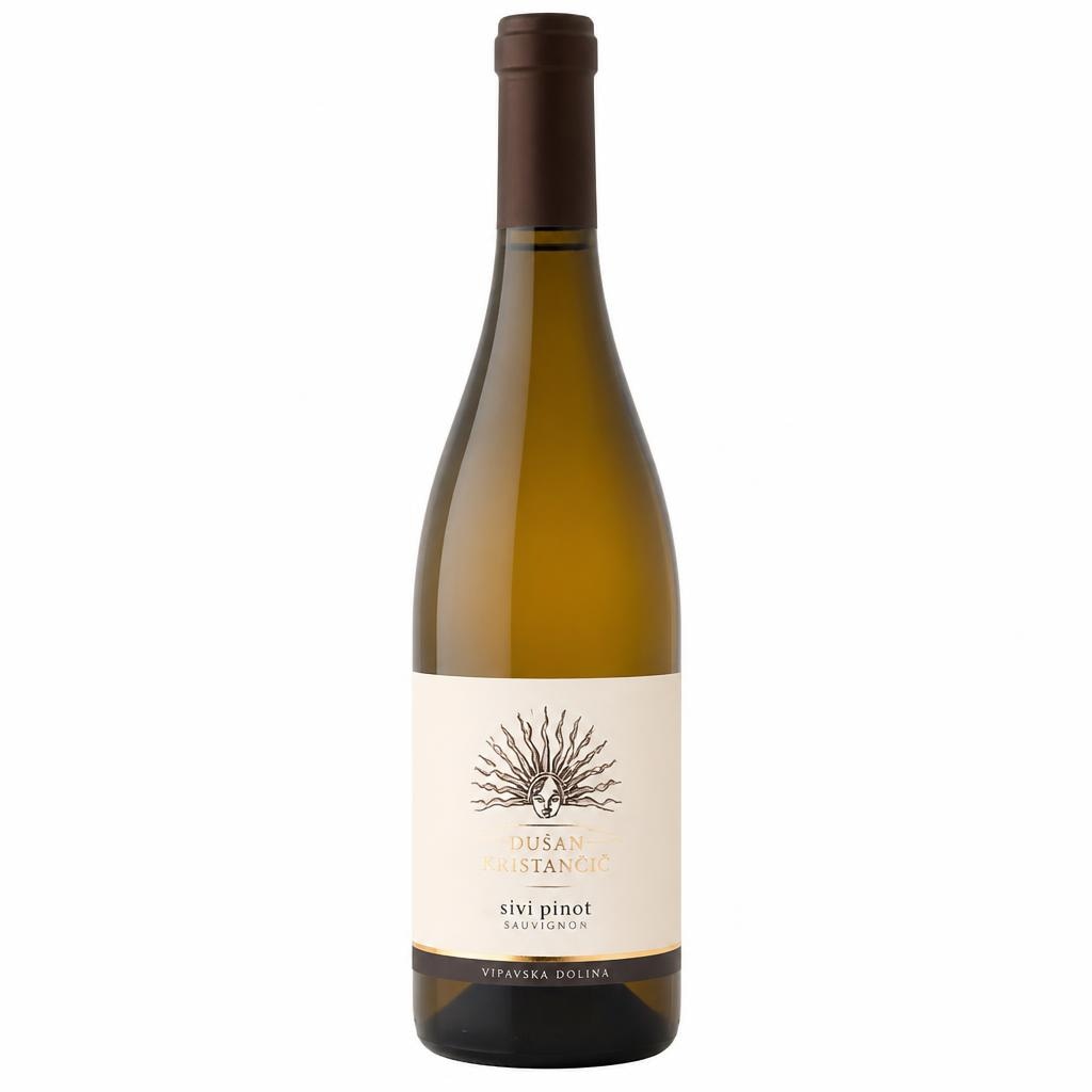 Kakovostno vino ZGP sauvignon ali sivi pinot Dušan Kristančič 0,75 l Akcija v trgovini E.Leclerc