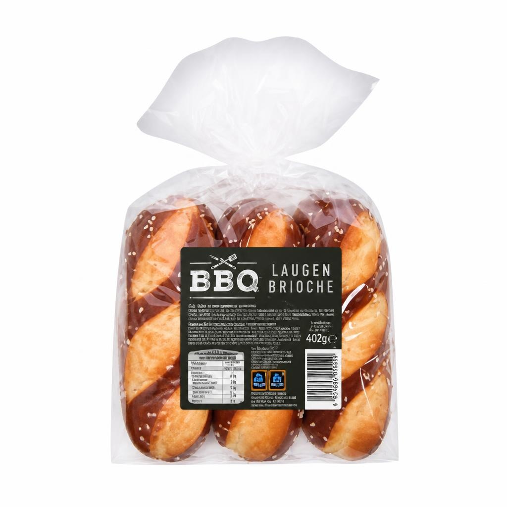 BBQ Lužene Brioš Pšenične Štručke 402 g - Akcija v trgovini Hofer