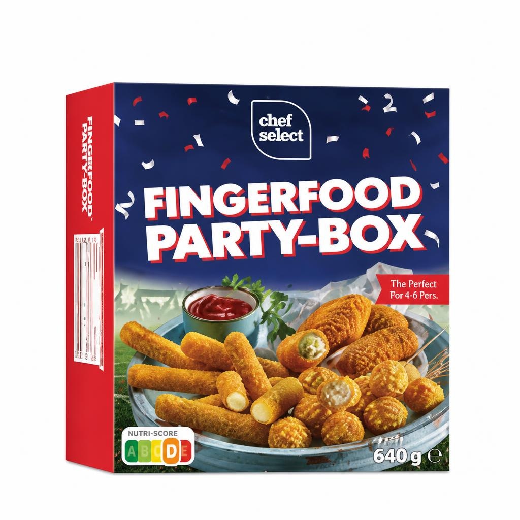 Chef Select Izbor paniranih prigrizkov 640 g - Akcija v trgovini Lidl