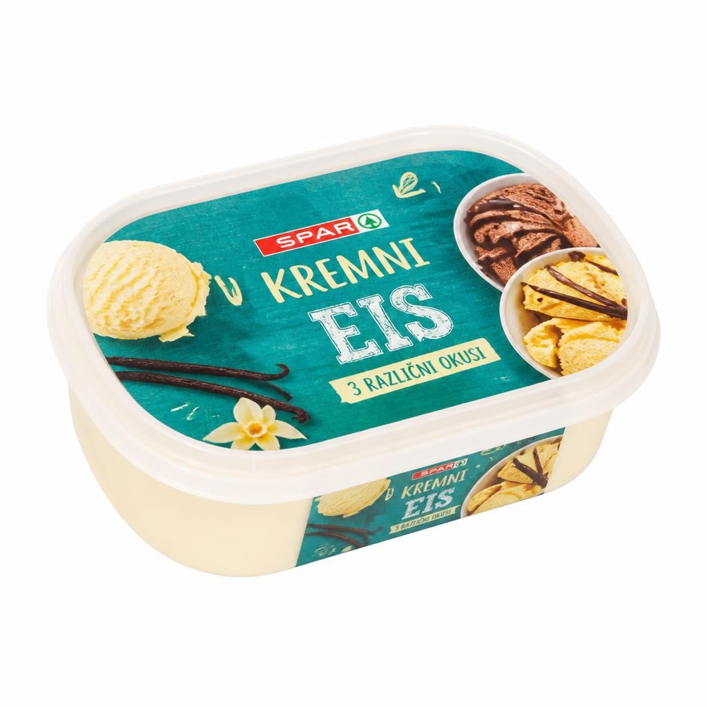 KREMNI SLADOLED 1 l SPAR - Akcija v trgovini Spar