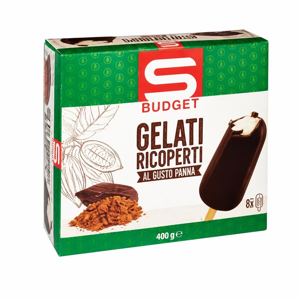 Budget Sladoledne Palčke 8 x 50 ml - Akcija v trgovini Spar