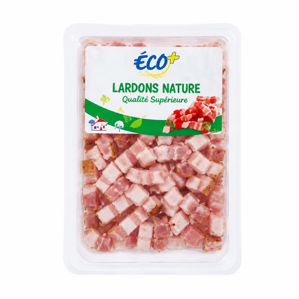 Koščki slanine 200 g Akcija v trgovini E.Leclerc