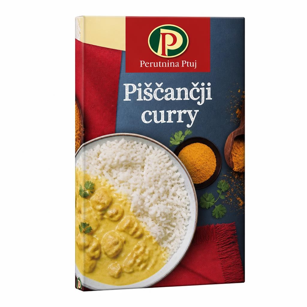 Piščančji curry Perutnina Ptuj 350 g Akcija v trgovini Mercator