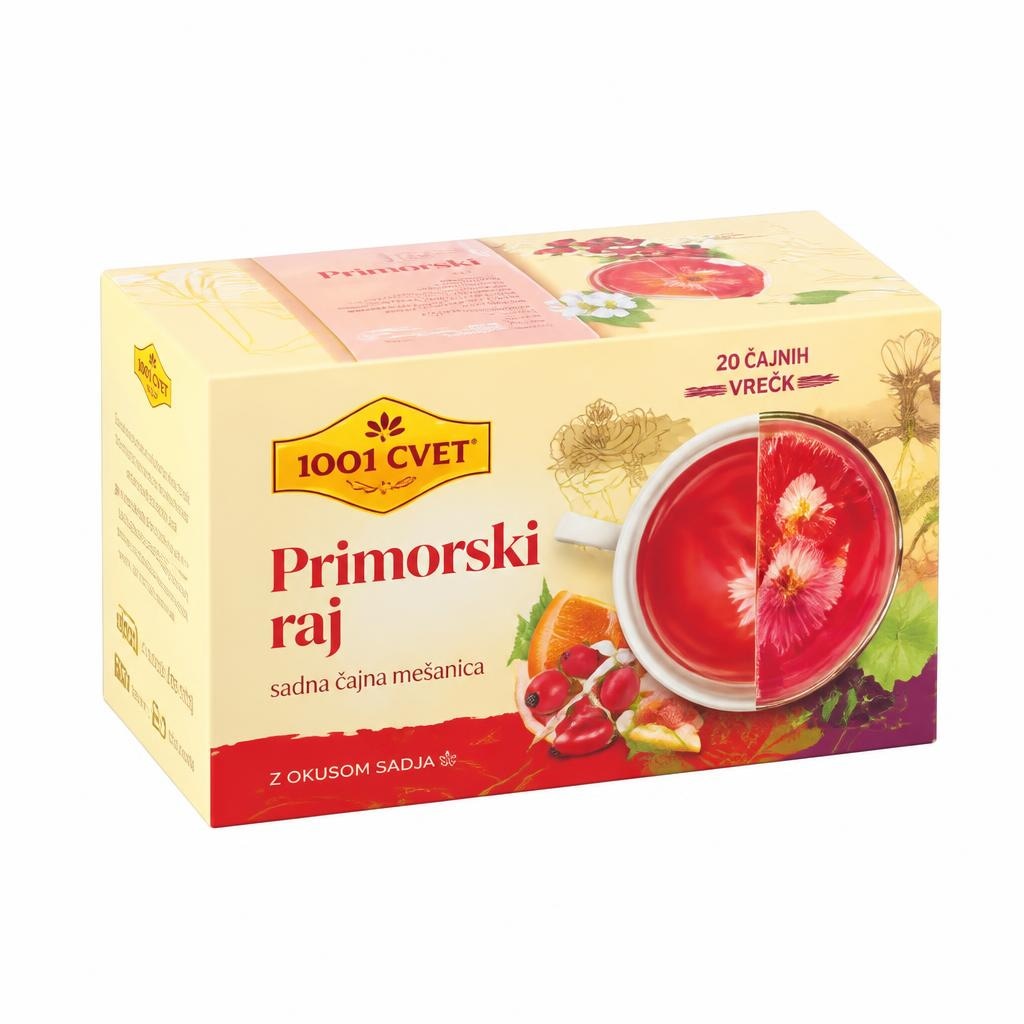 Čaji 1001 Cvet 50 g - Akcija v trgovini Spar