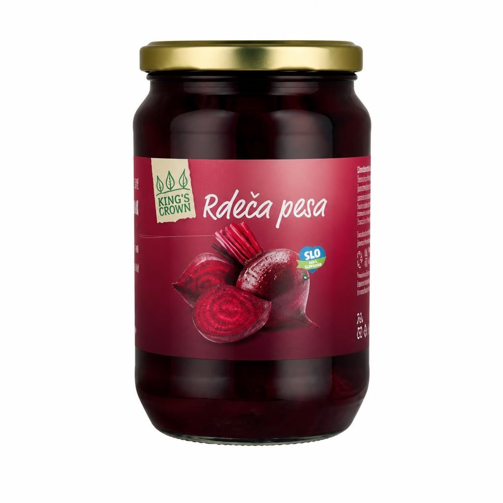 King's Crown rdeča pesa 650 g Akcija v trgovini Hofer