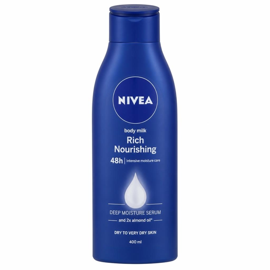 Mleko ali losjon za telo Nivea 400 ml - Akcija v trgovini E.Leclerc