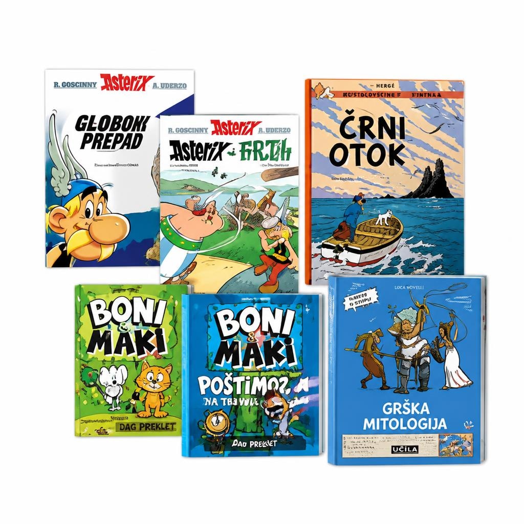 Stripi - Akcija v trgovini Spar