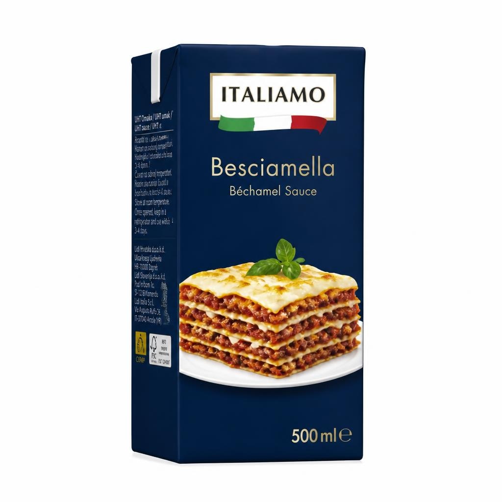 Italliamo bešamel omaka 500 ml Italiamo Akcija v trgovini Lidl