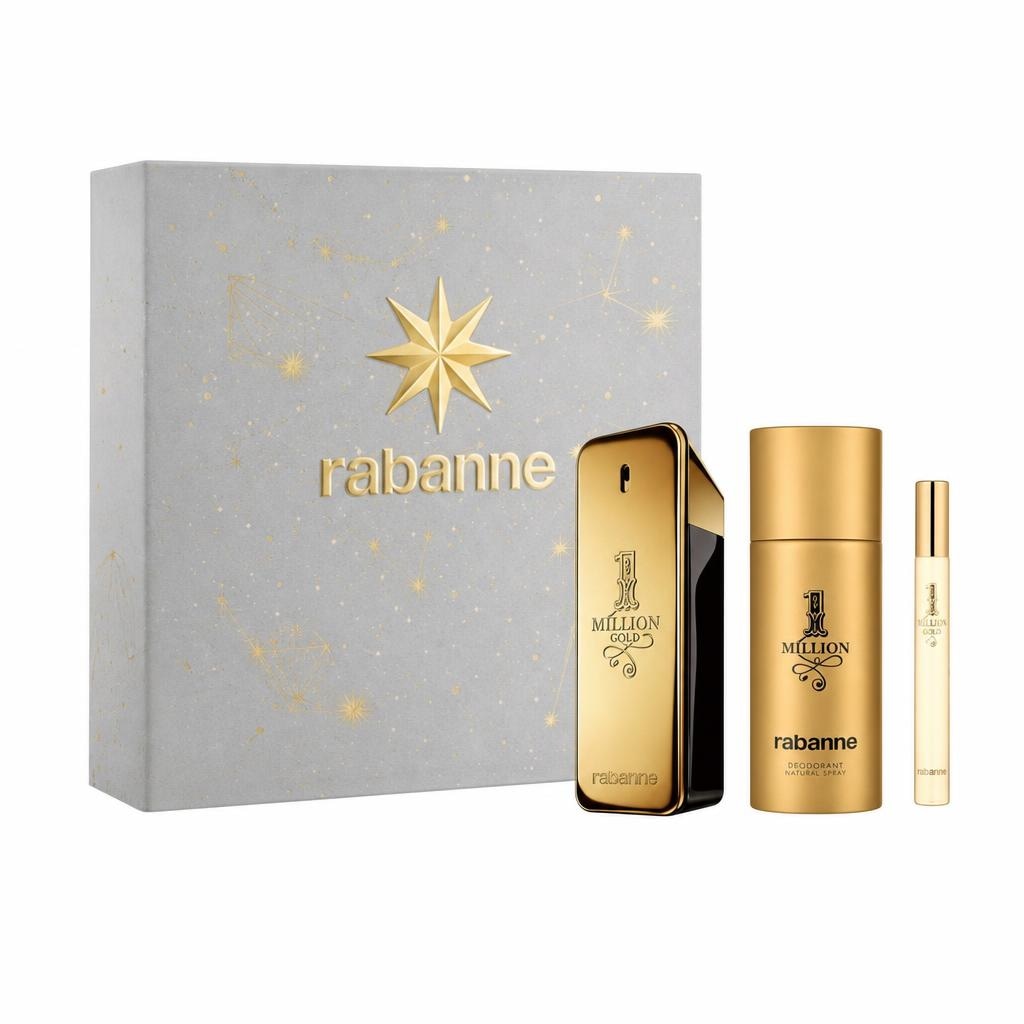Rabanne 1 Million Gold Intense set 50 ml + 10 ml + 150 ml - Akcija v trgovini Regal Shop
