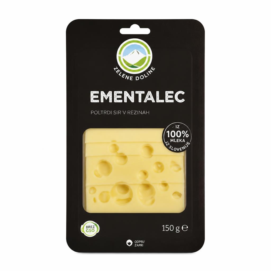 Izbrani siri rezine Zelene doline 150 g Akcija v trgovini Mercator