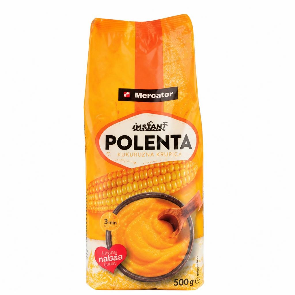 Polenta Mercator 500 g - Akcija v trgovini Mercator