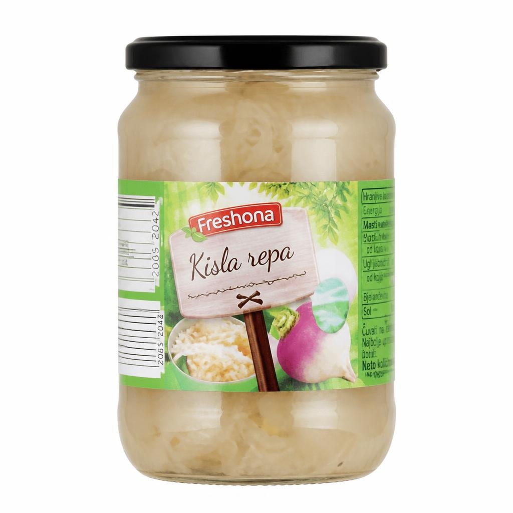 Freshona kisla repa 670 g Akcija v trgovini Lidl