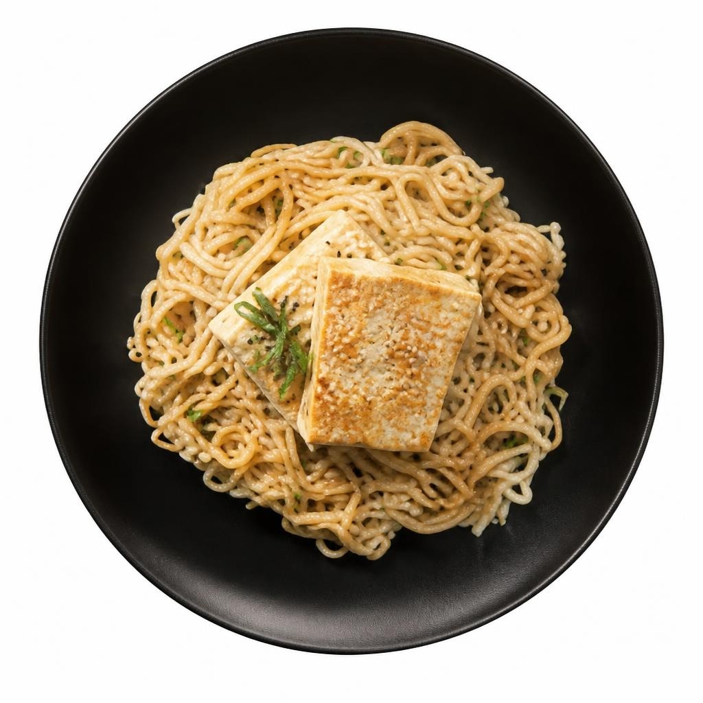 Popečen tofu s sezamom, azijski rezanci garam masala INTERSPAR Restavracija Akcija v trgovini Spar
